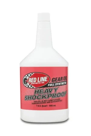 Qualità professionale | Olio Cambio e Ponte Red Line 75W250 (Rosso - Heavy Shockproof - 946 mL)