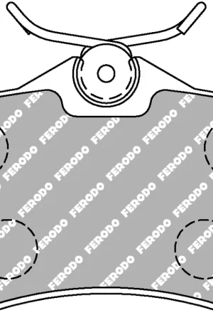 Super prezzo | Pastiglie Freno Posteriori Ferodo DS Performance per VW Scirocco (08-17)