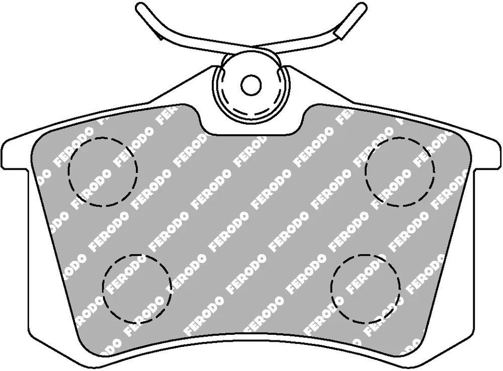 Super prezzo | Pastiglie Freno Posteriori Ferodo DS Performance per VW Scirocco (08-17)