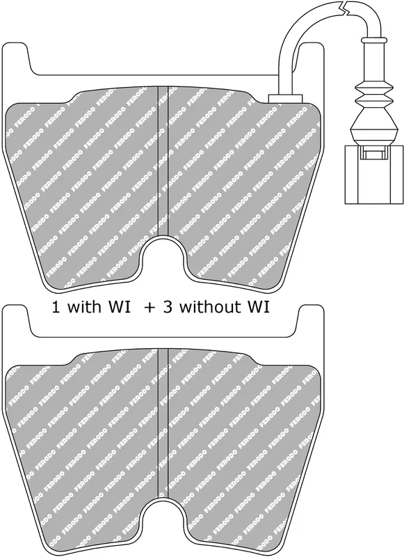Acquista subito - Pastiglie Freno Anteriori Ferodo DS Performance per Audi TT FV (2014+)