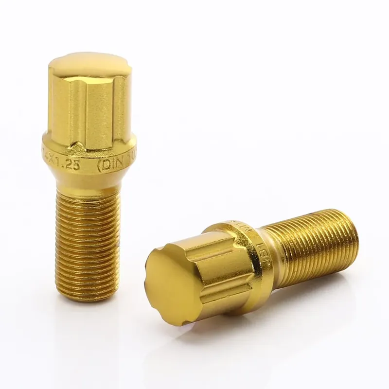 Bulloni Ruota JB1 Oro M14x1.5 (confezione da 20) - Prezzo imbattibile