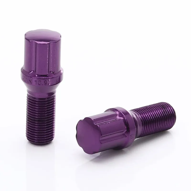 Bulloni Ruota JB1 Viola M12x1.25 (confezione da 20) - Offerta speciale