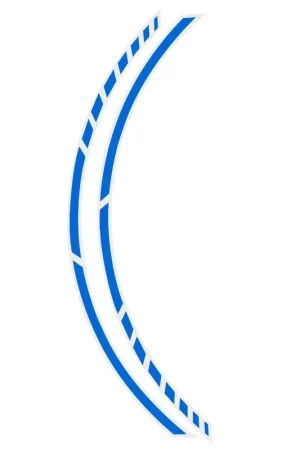 Strisce Adesive per Cerchi Foliatec Racing Blu GT - Novità in catalogo