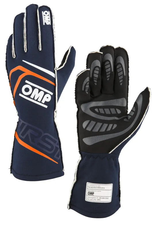 Acquista ora | Guanti OMP First Blu Marine / Arancione Fluo