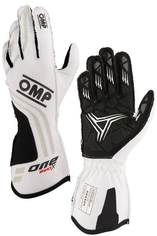 Guanti OMP ONE EVO-X Bianco | Promozione