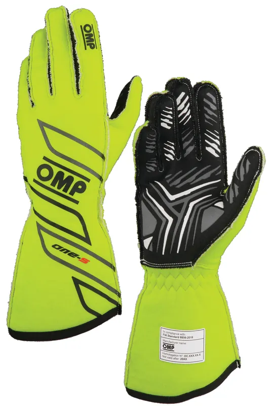 Guanti OMP ONE-S Giallo Fluo | Poche unità rimaste