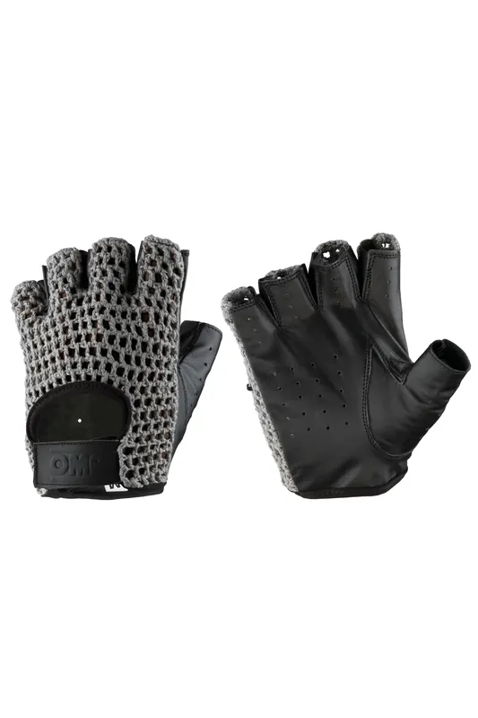Pronto per la spedizione - Guanti OMP Tazio Vintage Nero