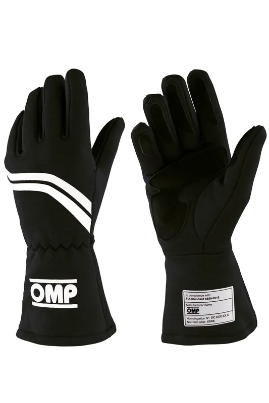 Guanti OMP Dijon Nero | Fine serie