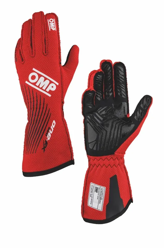 Tra i preferiti | Guanti OMP ONE EVO FX Rosso (FIA)