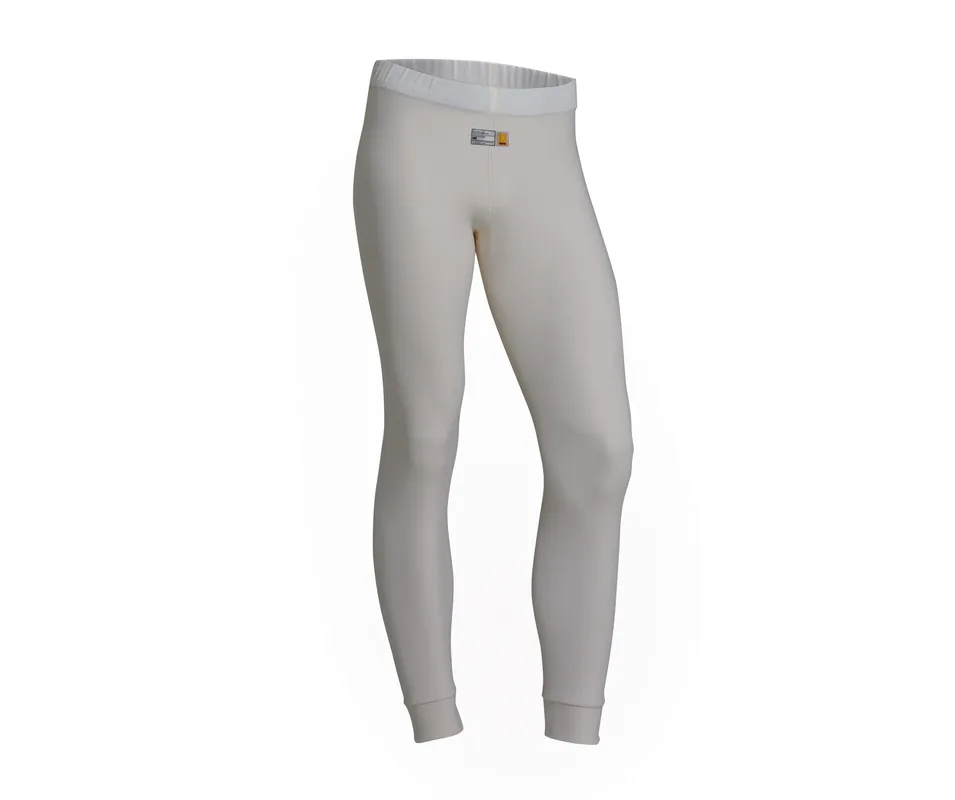 Pantaloni Sottotuta OMP First - Bianco (FIA) | Prezzo basso