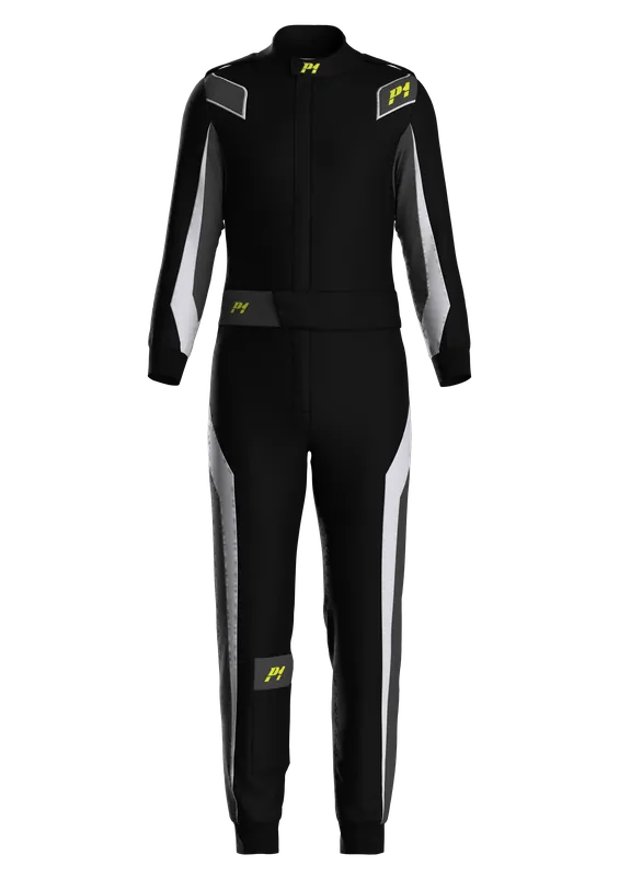 Ora disponibile | Tuta P1 Lite-Best Nero / Antracite (FIA 8856-2018)