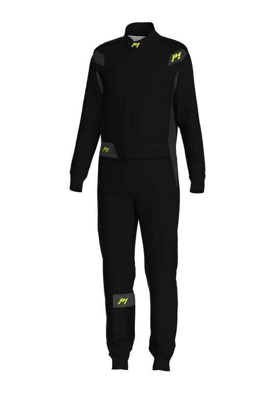 Tuta P1 Lite-Passion Nero / Antracite (FIA 8856-2018) | Offerta lampo