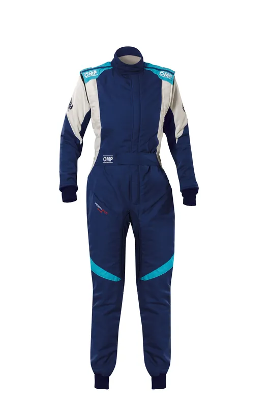 Tuta OMP First ELLE Blu Marine / Tiffany (FIA 8856-2018) - Scorte in esaurimento