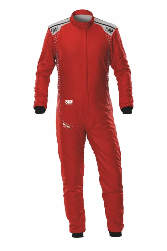 Ultime unità | Tuta OMP ONE-S AIR Rosso / Bianco (FIA)